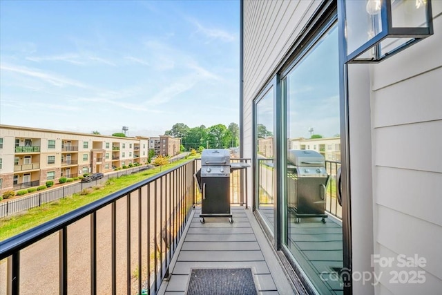 360 N Broad St, Waxhaw, NC 28173 - balcony featuring grilling area