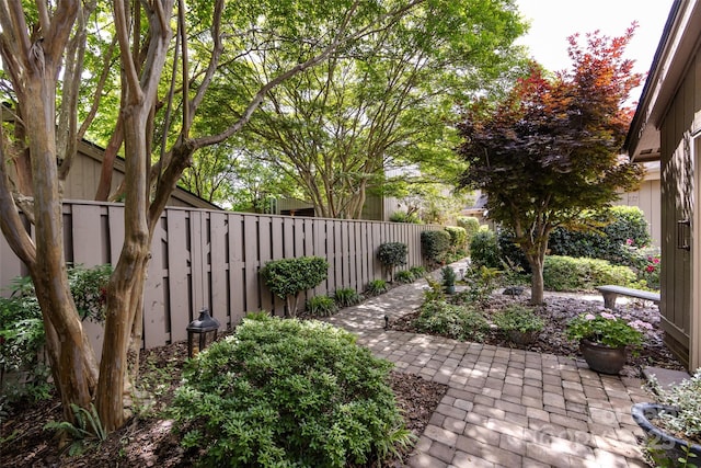 5128 Dunes Ct, Charlotte, NC 28226 - fenced backyard featuring a patio