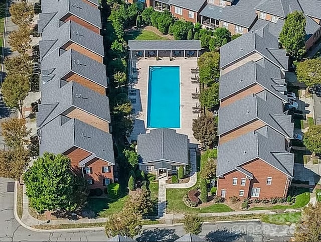 6231 Wakehurst Rd, Charlotte, NC 28226 - bird's eye view featuring a residential view
