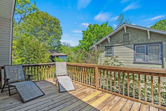 view of deck