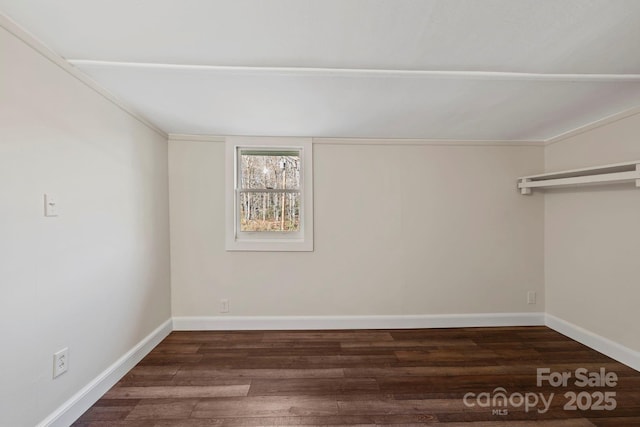 456 Newtown Rd, Rosman, NC 28772 - below grade area featuring wood finished floors and baseboards