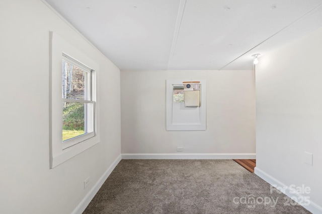 456 Newtown Rd, Rosman, NC 28772 - carpeted spare room with baseboards