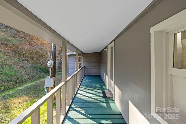 456 Newtown Rd, Rosman, NC 28772 - view of balcony