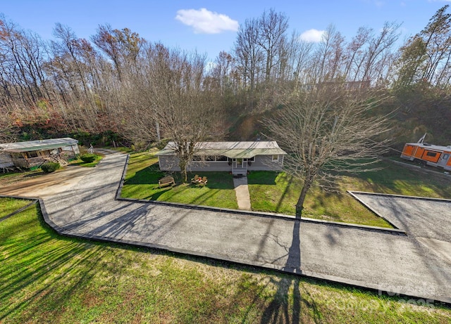 456 Newtown Rd, Rosman, NC 28772 - exterior space with a yard