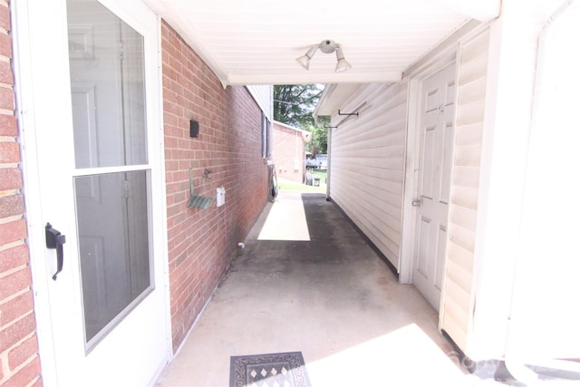 201 Mitchell St, Belmont, NC 28012 - view of patio / terrace featuring a carport