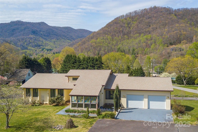 196 Timberline Dr, Maggie Valley, NC 28751 - view of mountain feature with a view of trees