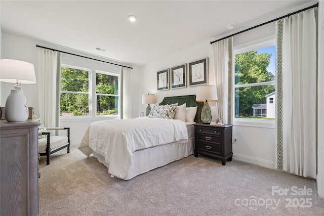 424 Balboa St, Matthews, NC 28104 - bedroom featuring light carpet
