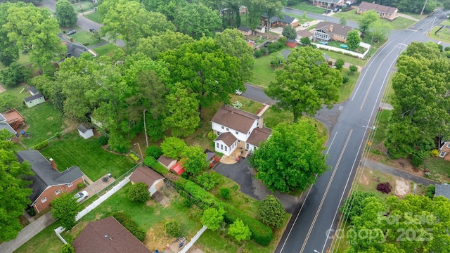1287 Queensgate St, Gastonia, NC 28054 - aerial overview of property's location with nearby suburban area