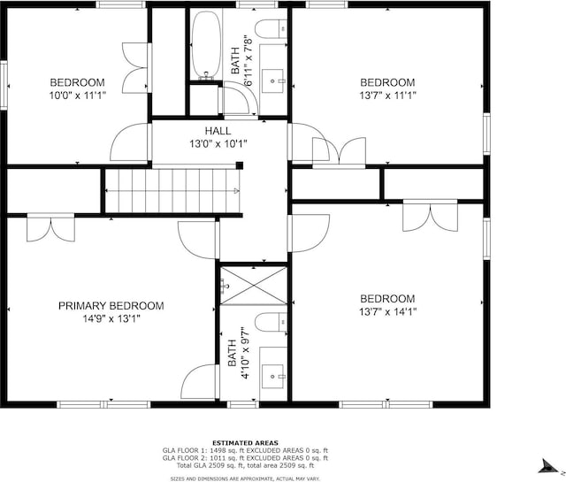 1287 Queensgate St, Gastonia, NC 28054 - home floor plan