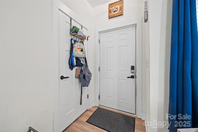 1009 Rainbow Cir, Catawba, SC 29704 - entryway with light wood-style floors