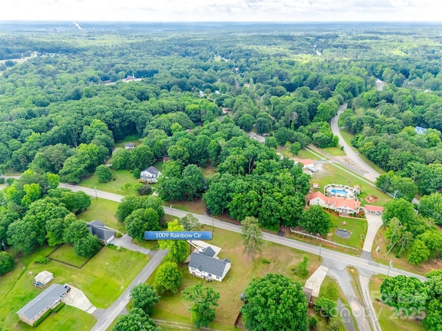 1009 Rainbow Cir, Catawba, SC 29704 - bird's eye view of a forest