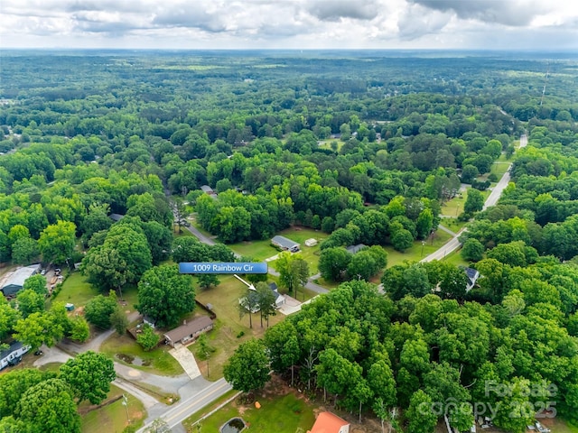 1009 Rainbow Cir, Catawba, SC 29704 - bird's eye view of a forest