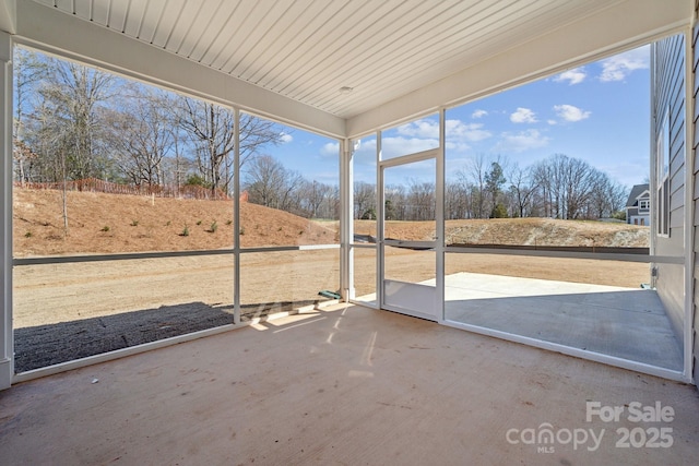 view of patio / terrace featuring fence