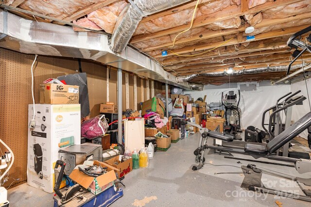 3603 Ken Mcentire Rd, Lawndale, NC 28090 - view of unfinished below grade area