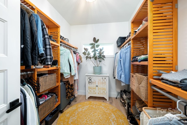 103 Pennsylvania Ave, Asheville, NC 28806 - walk in closet with wood finished floors