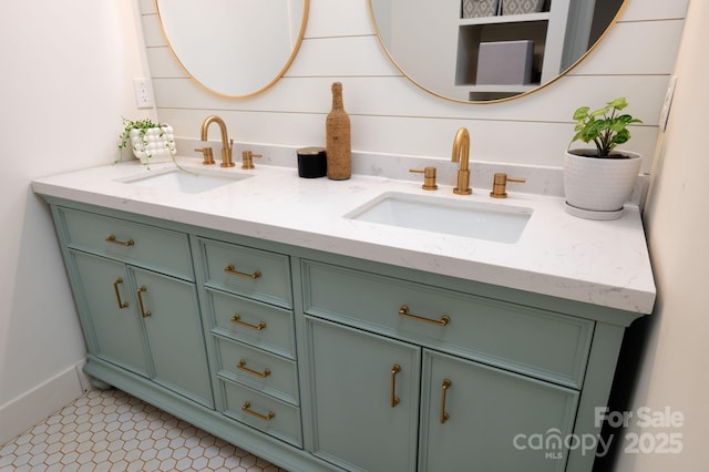 103 Pennsylvania Ave, Asheville, NC 28806 - bathroom featuring double vanity
