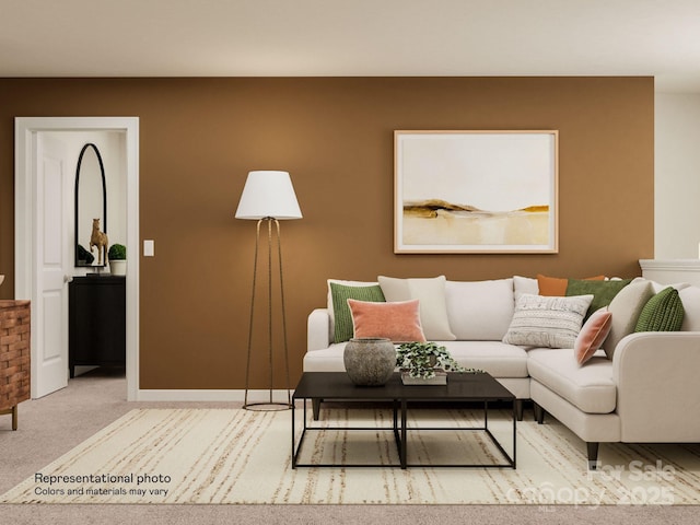 2107 Columbidae Ln, Gastonia, NC 28052 - living room featuring carpet flooring