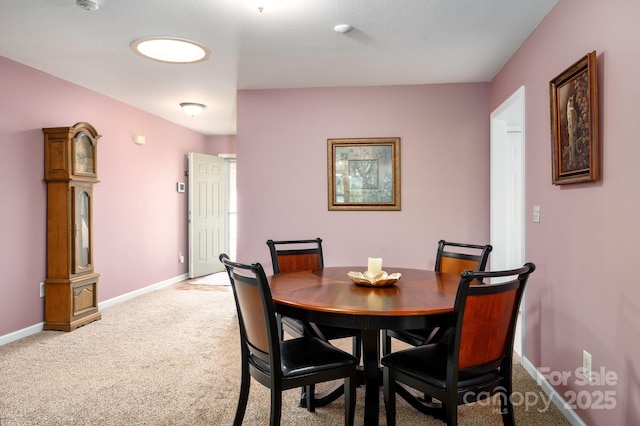 206 Carrington Pl, Arden, NC 28704 - dining room with baseboards and light carpet