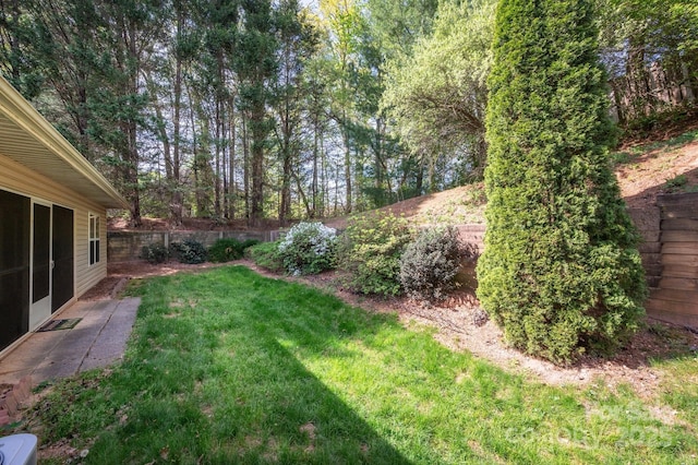206 Carrington Pl, Arden, NC 28704 - view of yard with a fenced backyard
