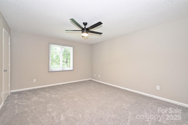 1931 Mereview Ct Unit 46, Charlotte, NC 28210 - carpeted empty room with ceiling fan and baseboards