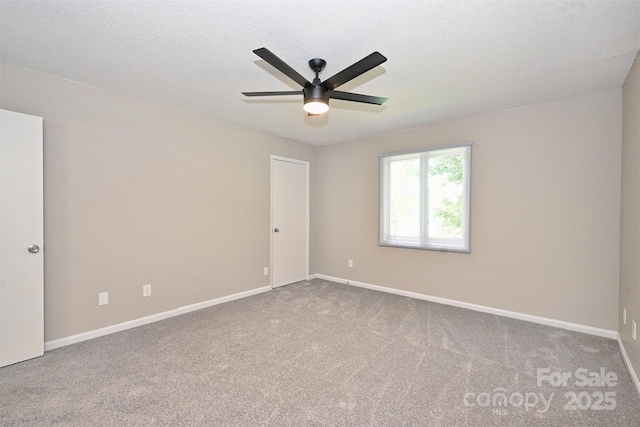 1931 Mereview Ct Unit 46, Charlotte, NC 28210 - spare room featuring ceiling fan and carpet floors