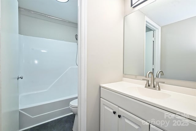 1931 Mereview Ct Unit 46, Charlotte, NC 28210 - full bathroom featuring vanity and  shower combination