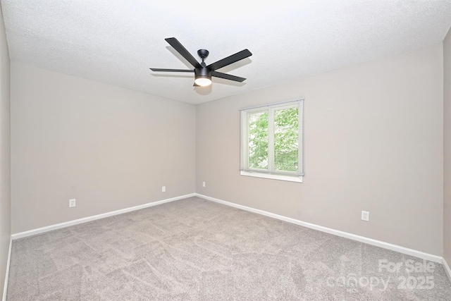 1931 Mereview Ct Unit 46, Charlotte, NC 28210 - carpeted empty room with a ceiling fan and a textured ceiling
