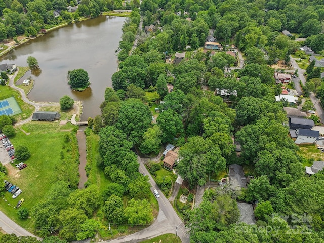 416 S Cherokee Ave, Black Mountain, NC 28711 - bird's eye view of a nearby body of water
