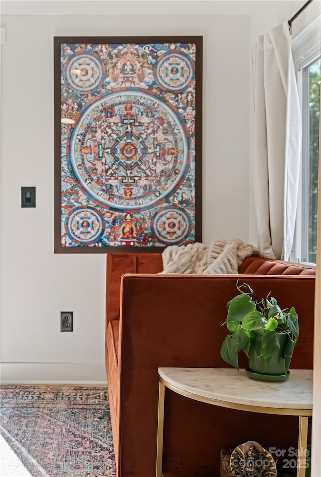 view of room details