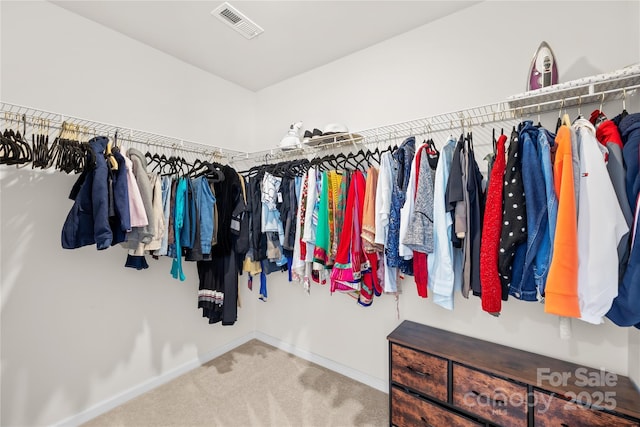 7004 Everly Commons Ln, Tega Cay, SC 29708 - walk in closet with visible vents and carpet floors