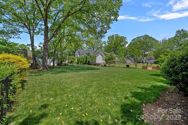 309 Catawba Ave, Davidson, NC 28036 - view of yard