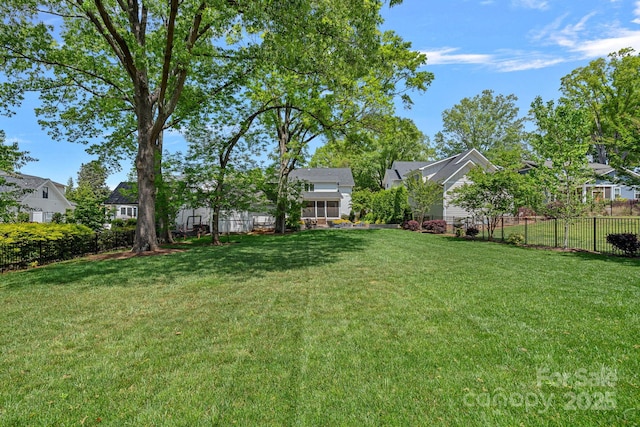 309 Catawba Ave, Davidson, NC 28036 - view of yard featuring a residential view