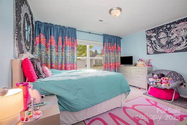 1125 Silvertrace Dr, Salisbury, NC 28144 - bedroom with visible vents and carpet floors