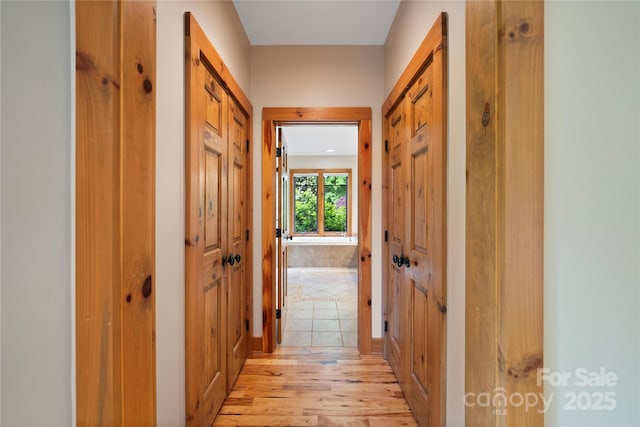 14 Sweet Gum Hl, Fletcher, NC 28732 - hall with light wood-style flooring
