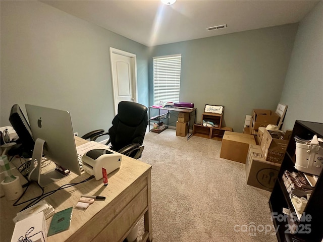 1070 Glenbriar Ct, Woodleaf, NC 27054 - office space featuring visible vents and light carpet