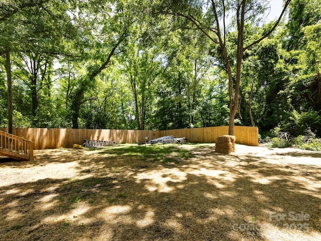 3007 W Blvd, Charlotte, NC 28208 - view of yard featuring fence