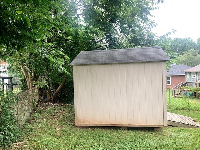 439 17th St, Cramerton, NC 28032 - view of shed