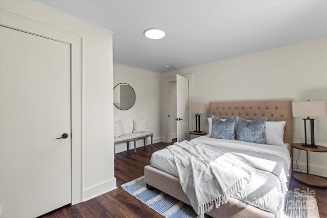 2609 Lowell Rd, Gastonia, NC 28054 - bedroom featuring baseboards and wood finished floors