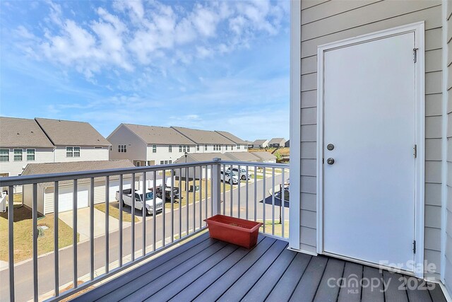147 Morning Gap Pkwy, Fort Mill, SC 29715 - wooden deck with a residential view
