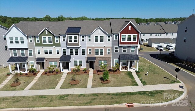 147 Morning Gap Pkwy, Fort Mill, SC 29715 - view of front of property with a standing seam roof, a residential view, and metal roof