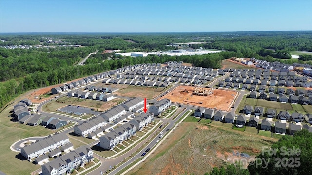 147 Morning Gap Pkwy, Fort Mill, SC 29715 - bird's eye view featuring a view of trees and a residential view