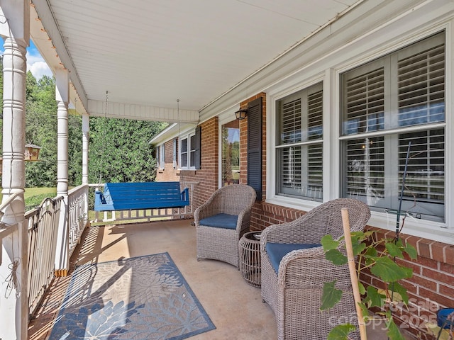 5159 Taxahaw Rd, Lancaster, SC 29720 - view of patio with covered porch