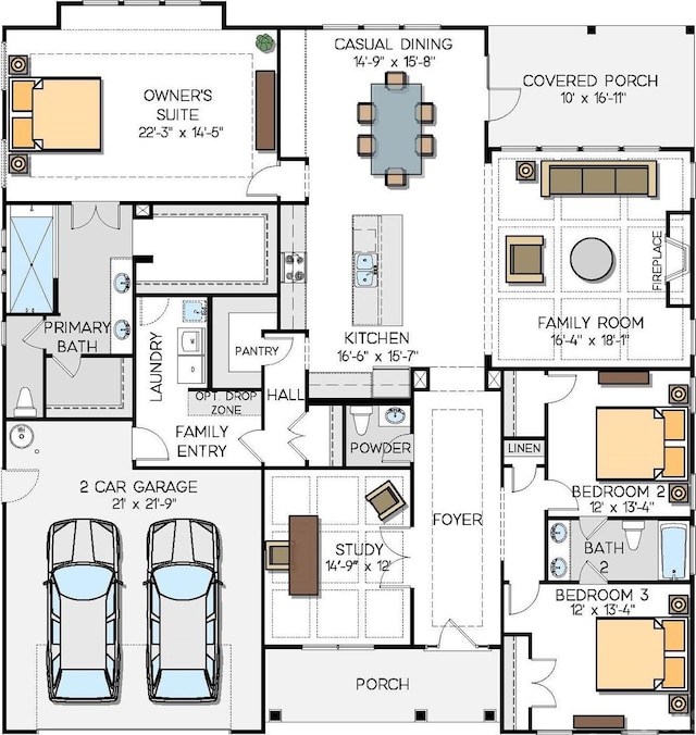 view of layout