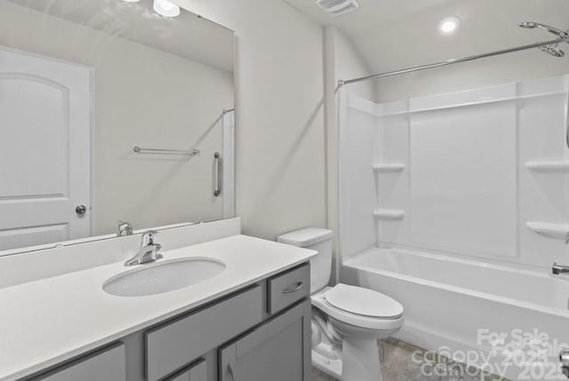 5024 Colline Ct, Charlotte, NC 28216 - full bath with toilet, vanity, and  shower combination