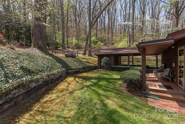 22 Waynewood Dr, Waynesville, NC 28786 - view of yard
