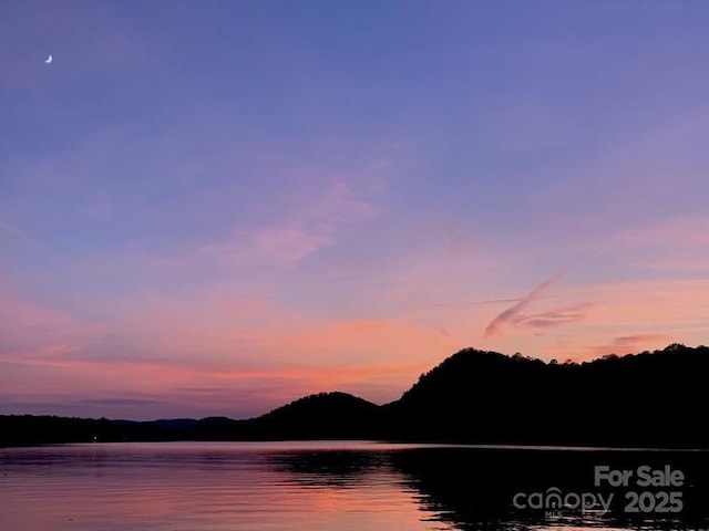 1278 Island Creek Dr, Troy, NC 27371 - property view of water featuring a mountain view