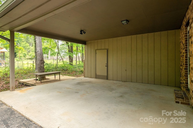 6 N Hudson Ln, Fletcher, NC 28732 - view of patio / terrace with a carport