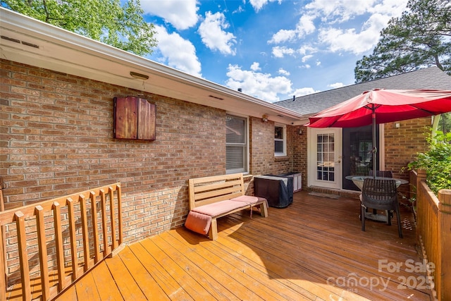 view of deck