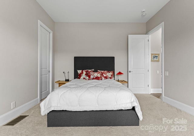 767 Pinnacle Dr, Iron Station, NC 28080 - carpeted bedroom featuring baseboards and visible vents