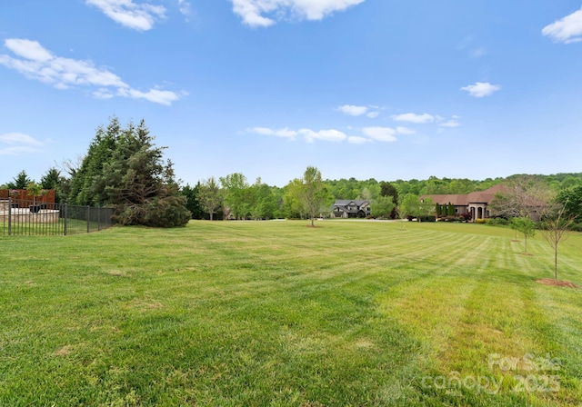 767 Pinnacle Dr, Iron Station, NC 28080 - view of yard featuring fence